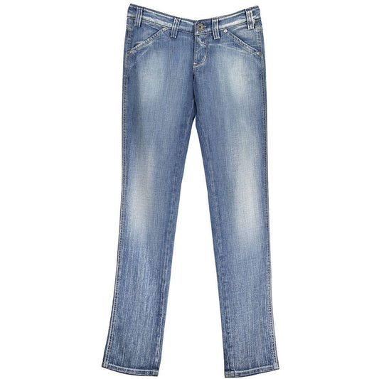 RE-START Blue Cotton Jeans & Pant RE-19703-W25