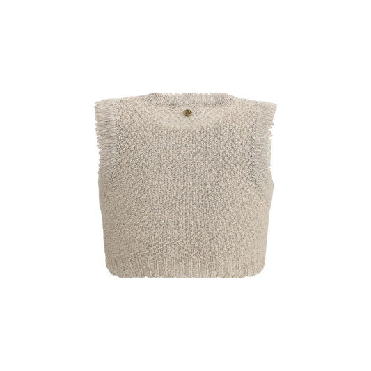 Roberto Cavalli Knit crop Top RO-UWM606ME00500503-M