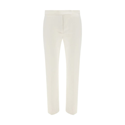 SA SU PHI Angela Pants in wool and silk, monochrome palazzo style with side pockets, made in Italy, AW23 season.