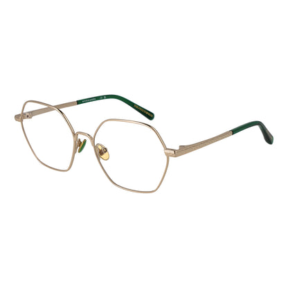 SCOTCH & SODA MOD. SS1025 53405 lady's eyeglasses in gold with green accents