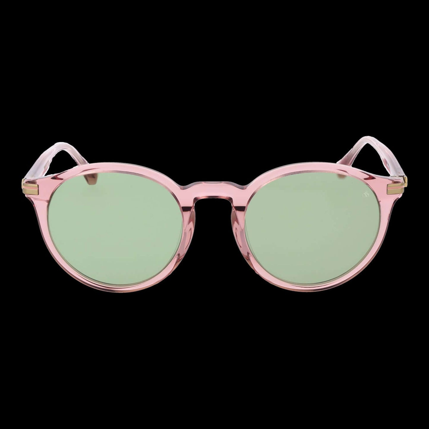SCOTCH & SODA MOD. SS8023 51298 sunglasses for gents with round pink frames and green lenses