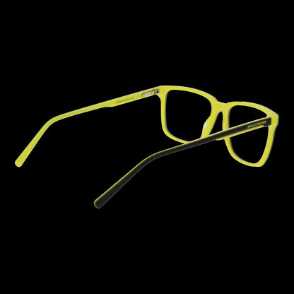 SKECHERS MOD. SE3386 55020 gent eyewear in vibrant yellow with black accents, designed for men, featuring a modern style.
