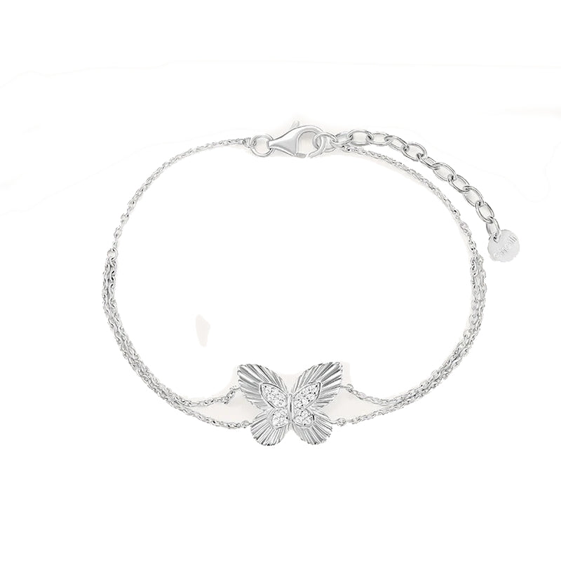STROILI Mod. 1694910 butterfly bracelet featuring elegant design and silver finish from Stroili Jewels Jewelry collection.