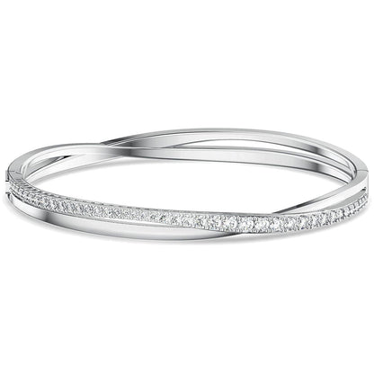 Elegant silver bracelet with crystals, perfect for ladies. From SWAROVSKI Mod. 5572725 collection, crafted from silver 925°. Stylish and durable.