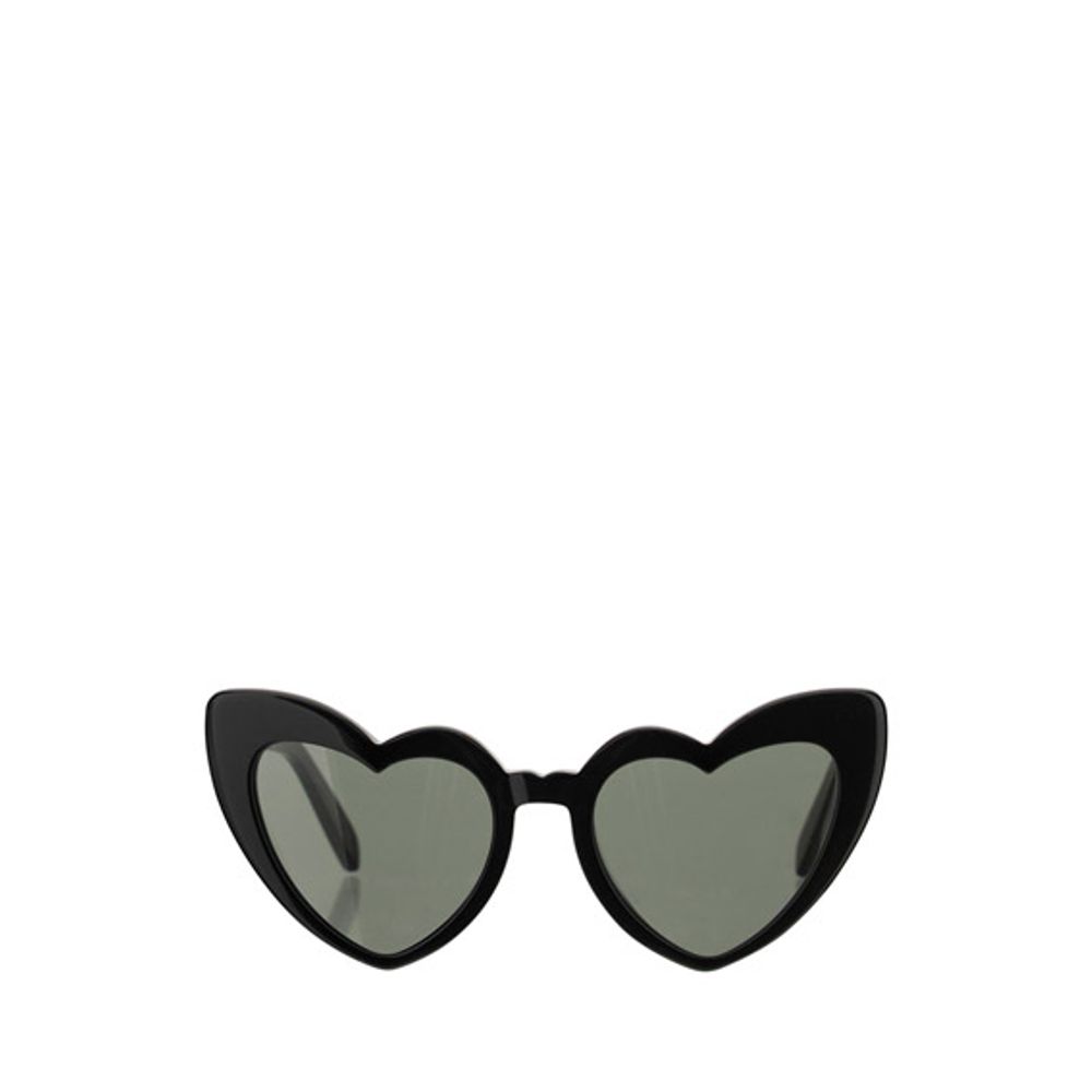 Saint Laurent Black Acetate Sunglasses
