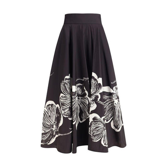 Sara Roka Midi Skirt with floral print SA-S1N1484SD50526410-IT44 | L