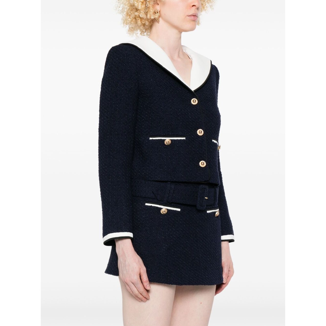 Self-portrait Jackets Blue