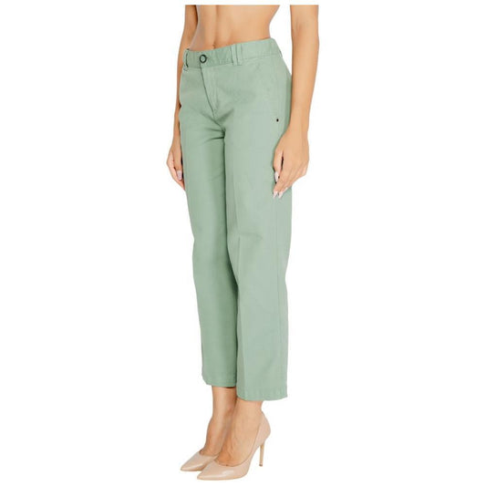 Street One Turquoise Cotton Pant
