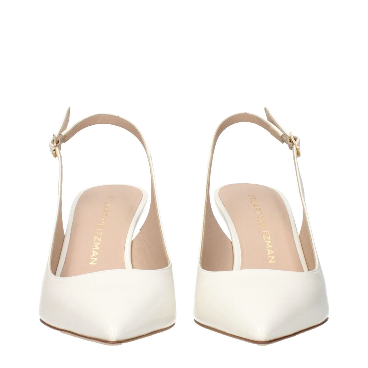 Stuart Weitzman Beige Leather Pumps