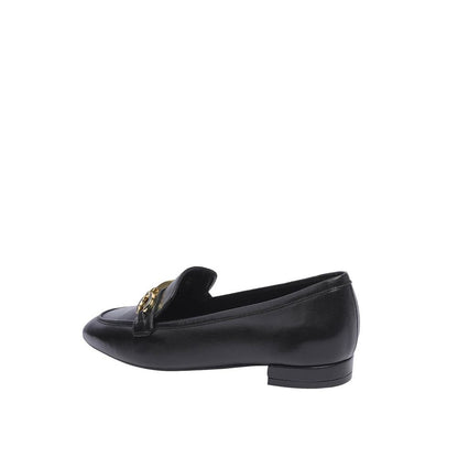 Stuart Weitzman Signature Square Leather Loafers