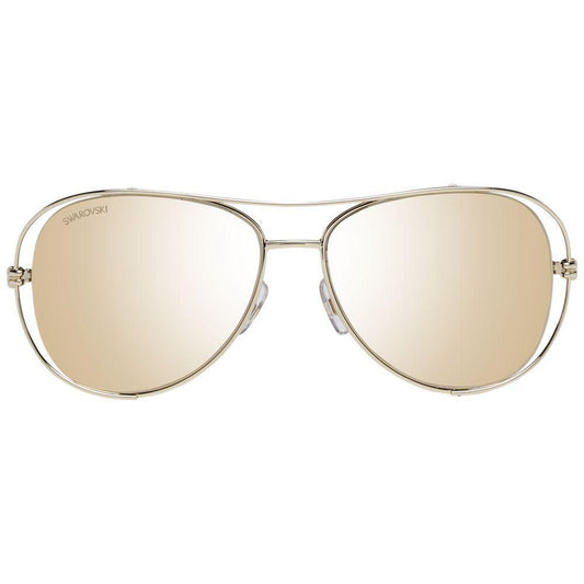 Swarovski Gold Women Sunglasses SW-1023062