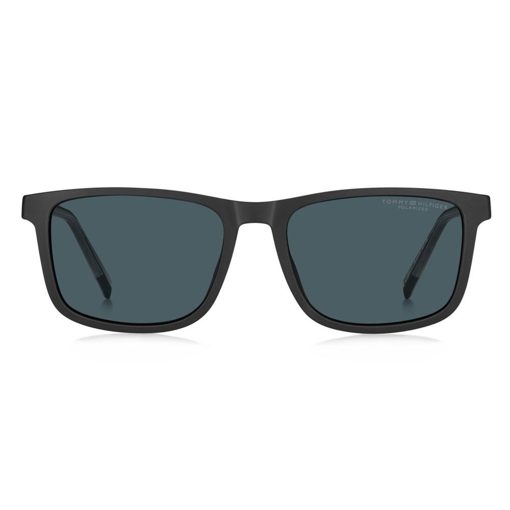 TOMMY HILFIGER MOD. TH 2281_C sunglasses for gentlemen, sleek black design with dark lenses.