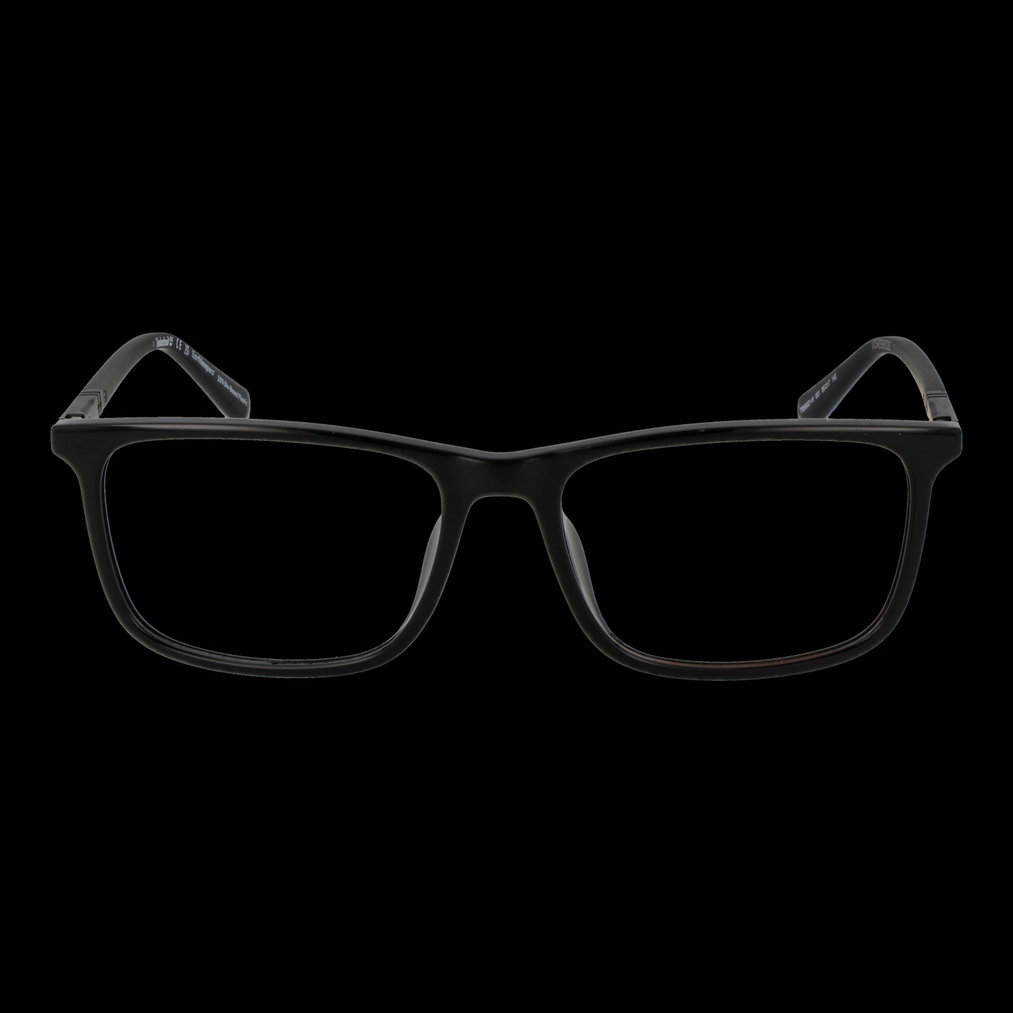 TIMBERLAND MOD. TB50021-H 56001 black eyeglasses for gents on a black background