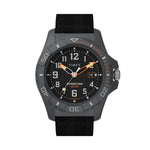 TIMEX Mod. EXPEDITION SOLAR wristwatch, solar quartz movement, 46mm plastic case, water-resistant 5 ATM, fabric strap, mineral dial