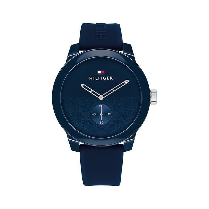 TOMMY HILFIGER Mod. 1791803 gent's watch with quartz analog movement, water-resistant to 3 ATM, mineral dial, in official packaging.