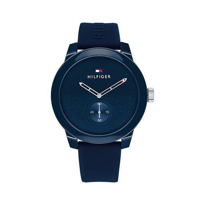 TOMMY HILFIGER Mod. 1791803 gent's watch with quartz analog movement, water-resistant to 3 ATM, mineral dial, in official packaging.