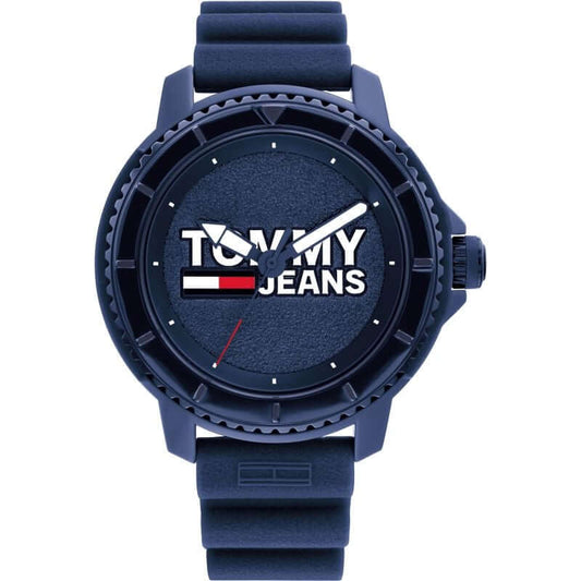 TOMMY HILFIGER Mod. 1792000 quartz analog watch for gents with multifunction features, 45mm case, in official box