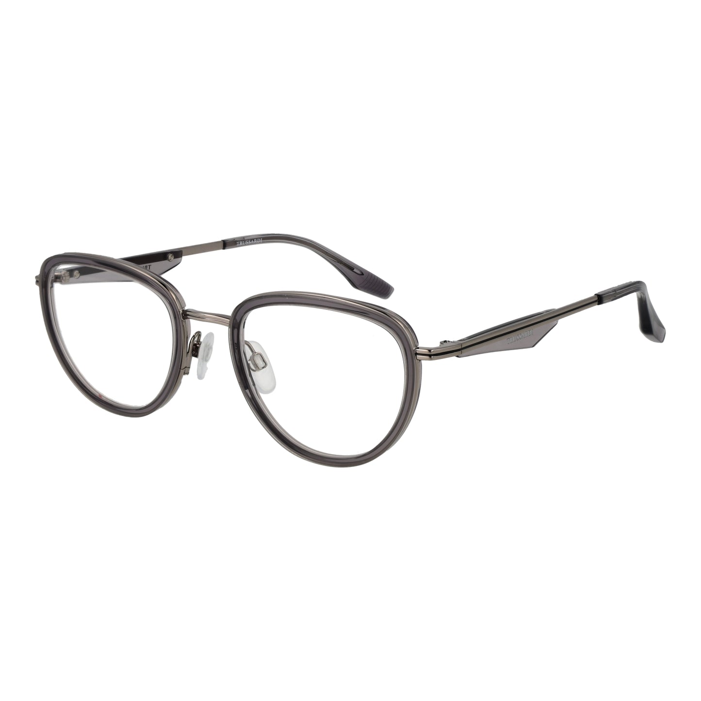 TRUSSARDI MOD. TSM1005 52T01 gent's eyeglasses with sleek frame design, elegant style for men.