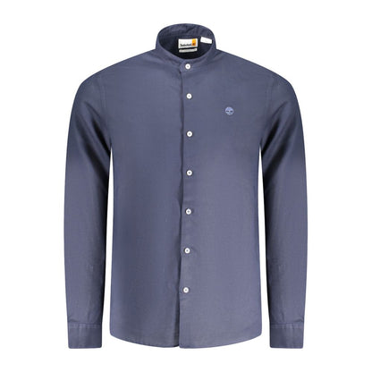 Timberland Blue Linen Men's Shirt