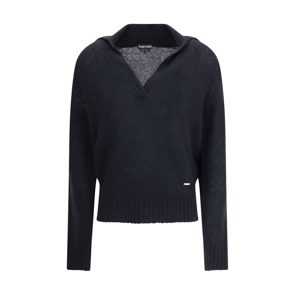 Tom Ford Black Cashmere Cashmere Sweater