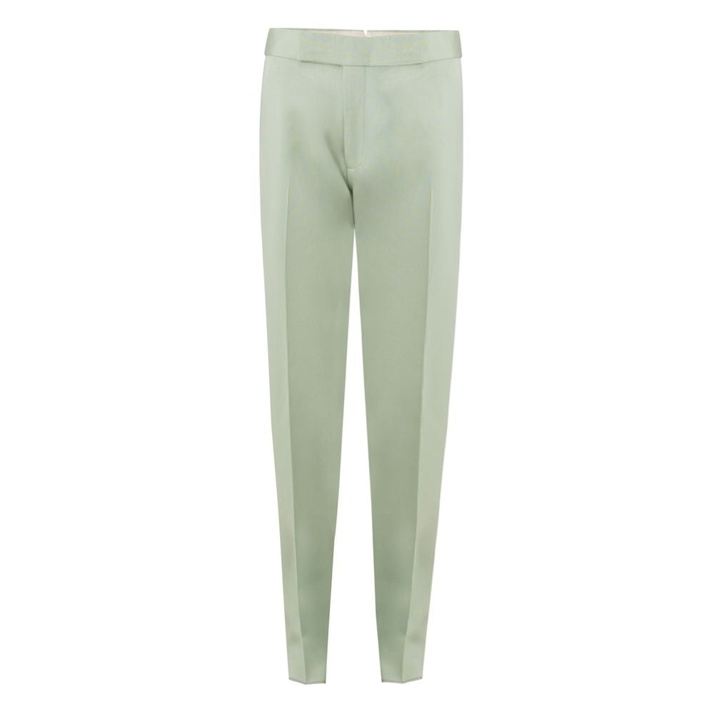 Tom Ford Green Viscose Chino Pants