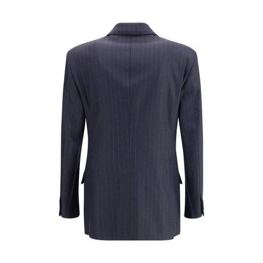 Tom Ford Pinstripe Blazer TO-JLRP01W0103UCC-IT46 | S