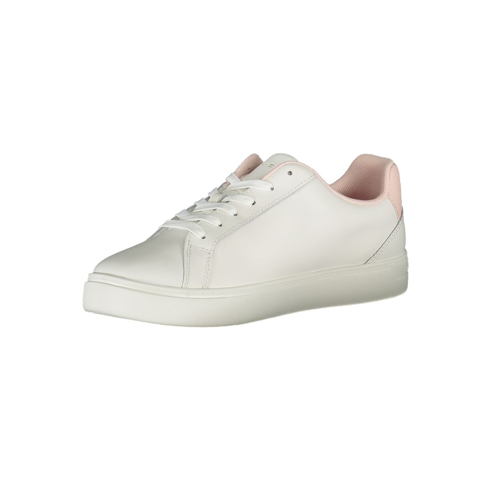 Tommy Hilfiger Bianco Pelle Women Sneaker
