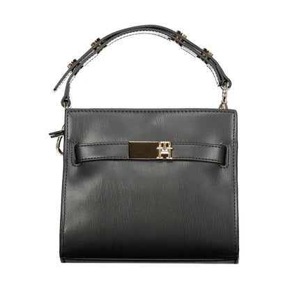 Tommy Hilfiger Black Polyethylene Women Handbag