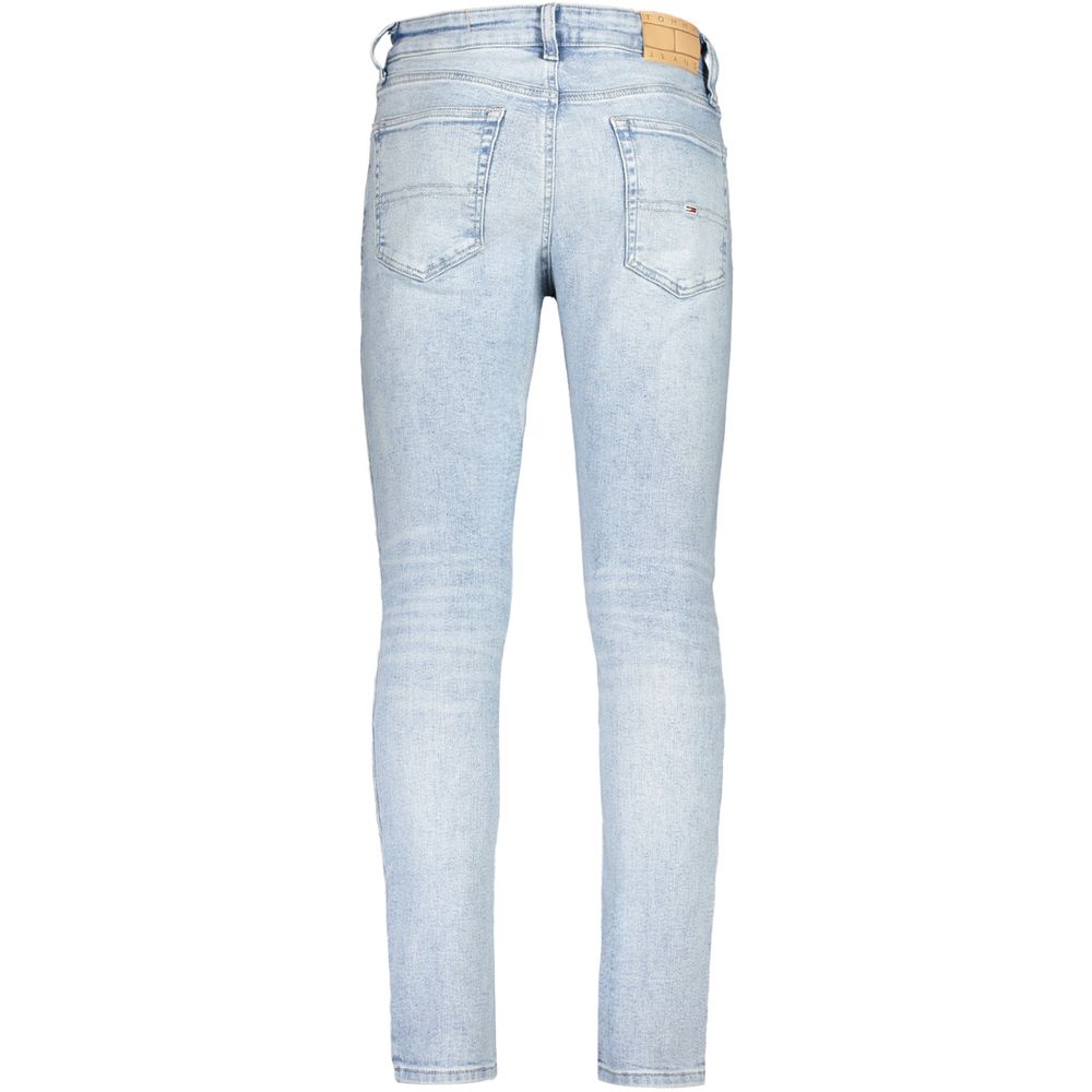 Tommy Hilfiger Blue Cotton Men's Tapered Jean