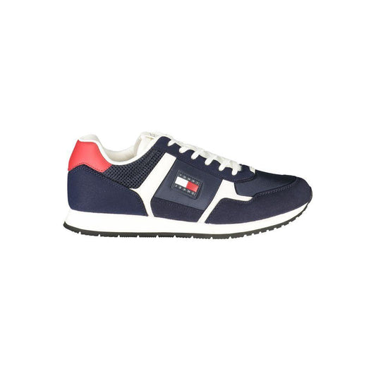 Tommy Hilfiger Blue Polyester Men Sneaker TO-39636-EU40/US7