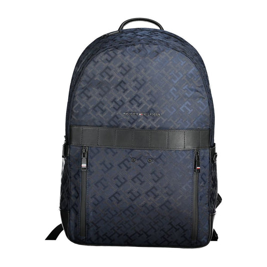 Tommy Hilfiger Blue Polyester Mens Backpack