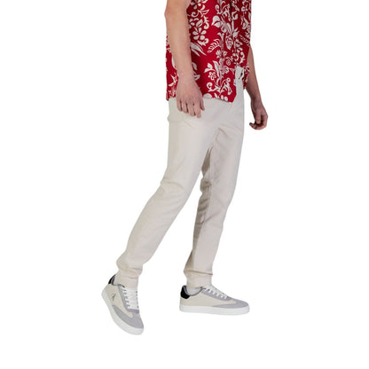 Tommy Hilfiger Jeans Beige Cotton Skinny Pants