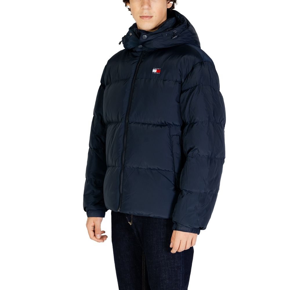Tommy Hilfiger Jeans Blue Recycled Polyester Coat