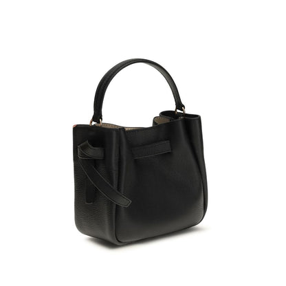 Tory Burch Black The Romy Mini Bucket Bag