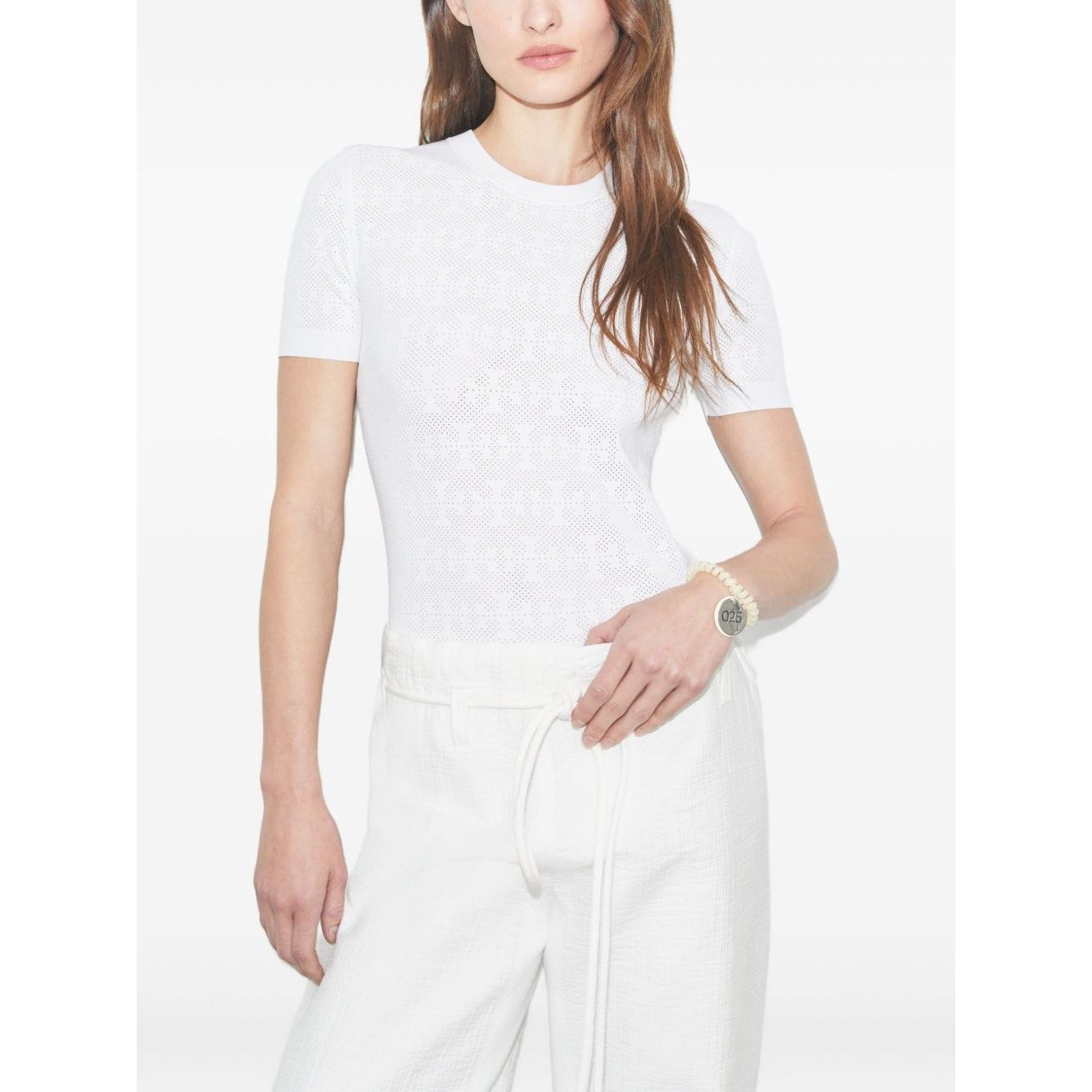 Tory Burch T-shirts and Polos White