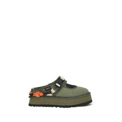 UGG Bicolor Polyester Mules