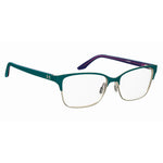 Under Armour Green Metal Frames for women, UA5054GZI9F31, size 53/15/140 mm, stylish metal glasses, green color.