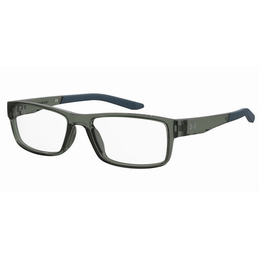Under Armour Green Resin Frames, UA50534C3F416, glasses for men, size 54/16/145 mm, green resin material.