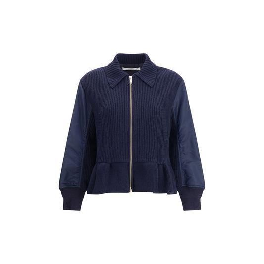 Undercover Blue Wool Bomber Undercover