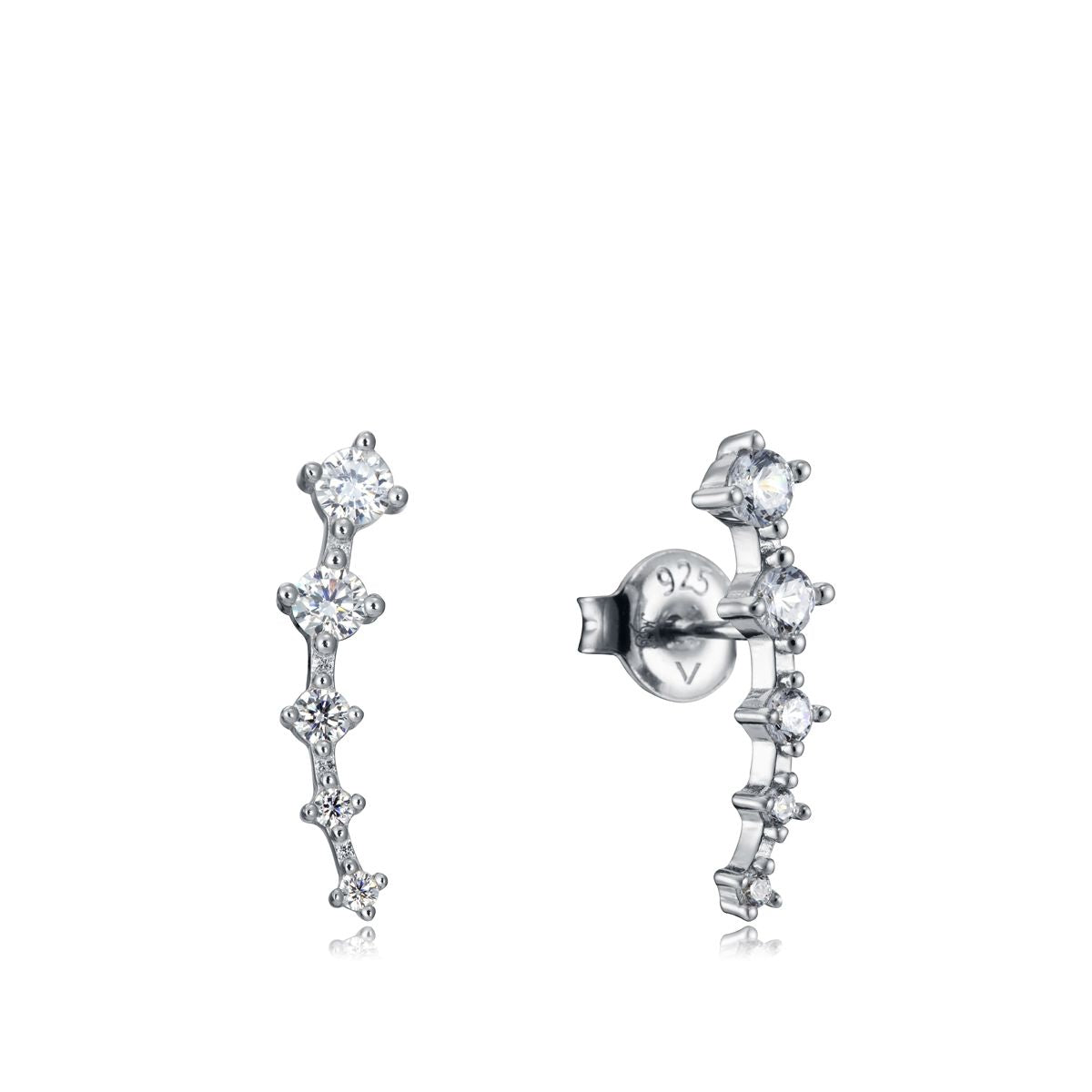 VICEROY JEWELS Mod. 13005E000-30 Lady Earrings, Silver 925, Quartz Analog, 20mm, 5 ATM, in official box