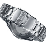 Stainless steel clasp of VICEROY Mod. 401017-37 watch, showcasing intricate design and logo detailing.