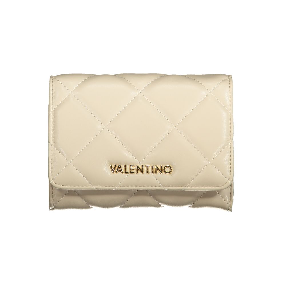 Valentino Beige Polyethylene Wallet