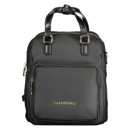 Valentino Black Polyethylene Backpack