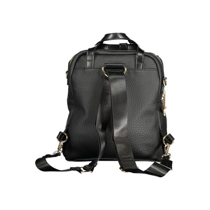 Valentino Black Polyethylene Backpack