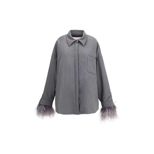 Valentino Feather Jacket VA-5B3CI0RS7CU153-50