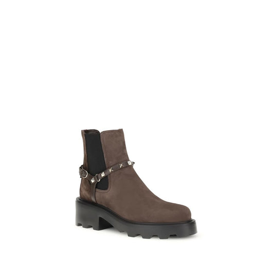 Valentino Garavani Beatles Ankle Boots with studs VA-7W2S0KU2BVJ0TO-EU36/US6