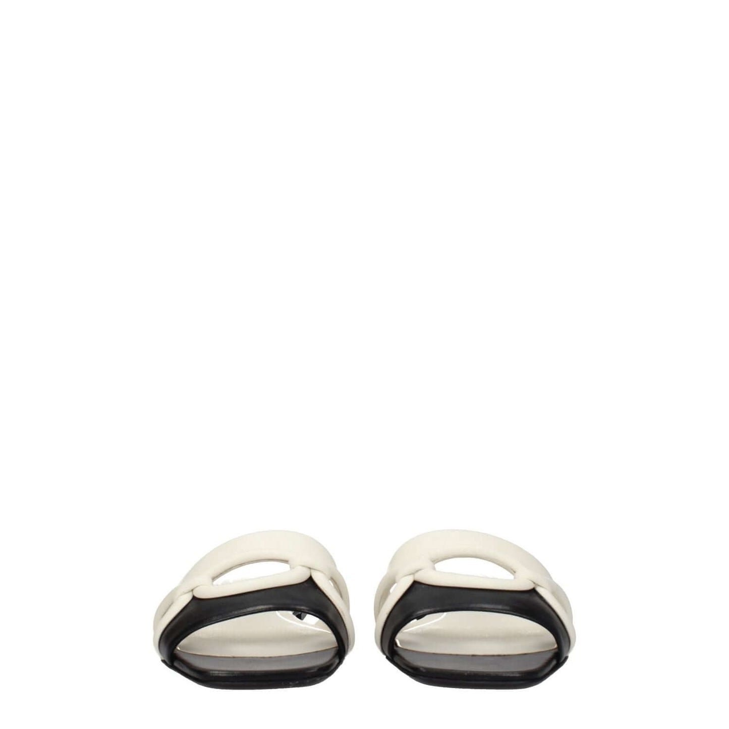 Valentino Garavani Black Leather Slippers