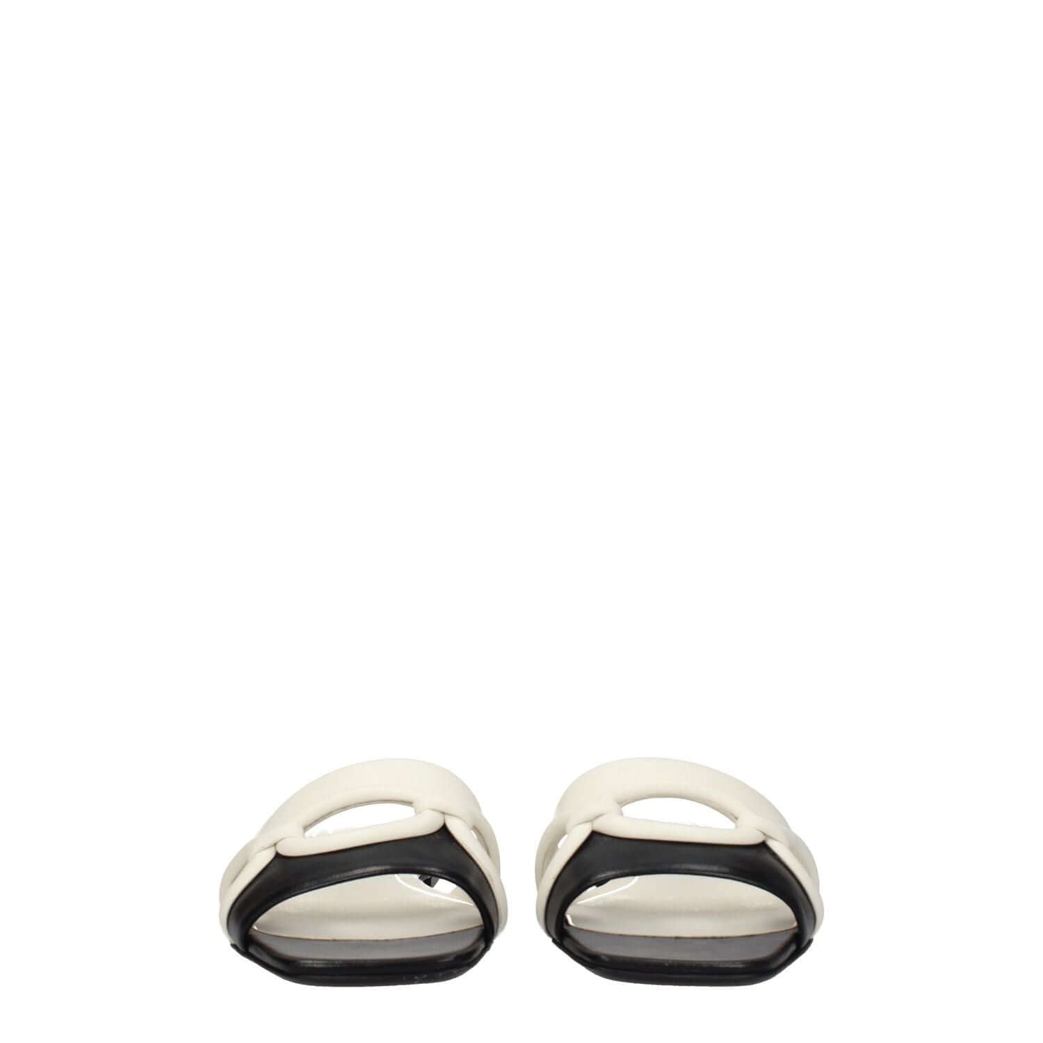 Valentino Garavani Black Leather Slippers