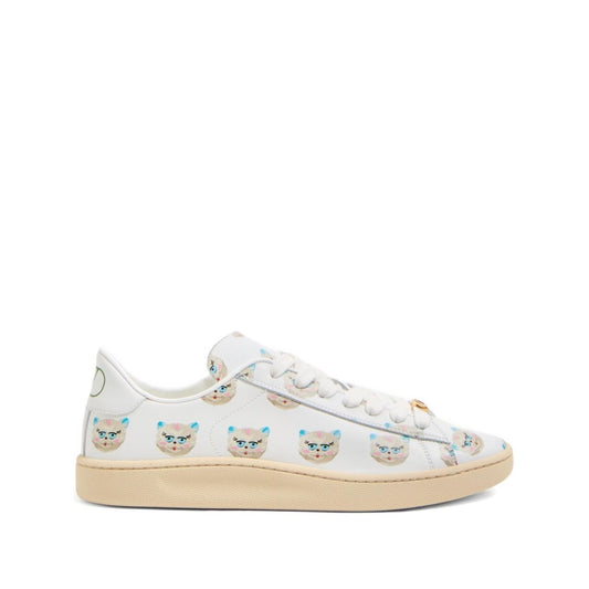 Valentino Garavani Le Chat De La Maison Royco Sneaker In Nappa Calfskin