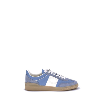 Valentino Garavani Light Blue Rubber Low Top Sneakers